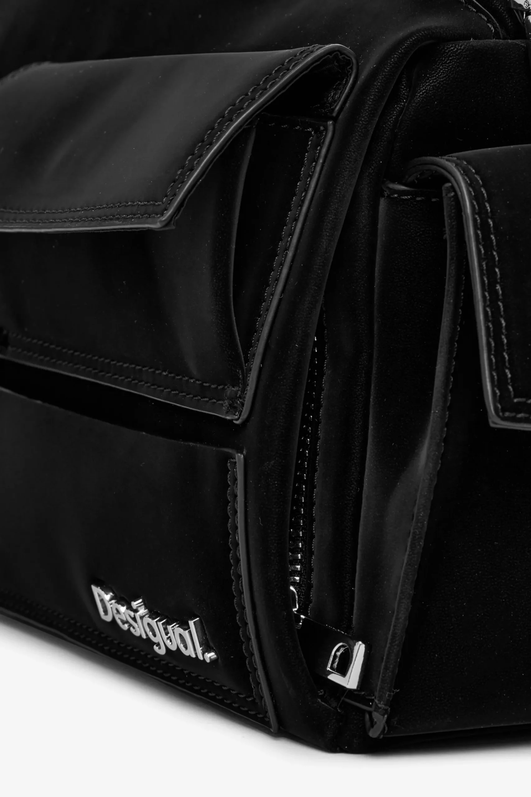 Malas<Desigual Bolso baguette multibolsos