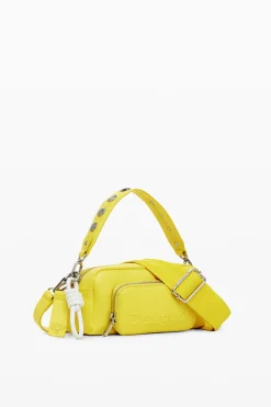 Malas|Malas A Tiracolo<Desigual Bolso bandoleiro multiasa imitação de pele