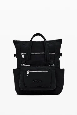 Malas<Desigual Bolso de mão multibolsos nylon