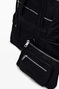 Malas<Desigual Bolso de mão multibolsos nylon