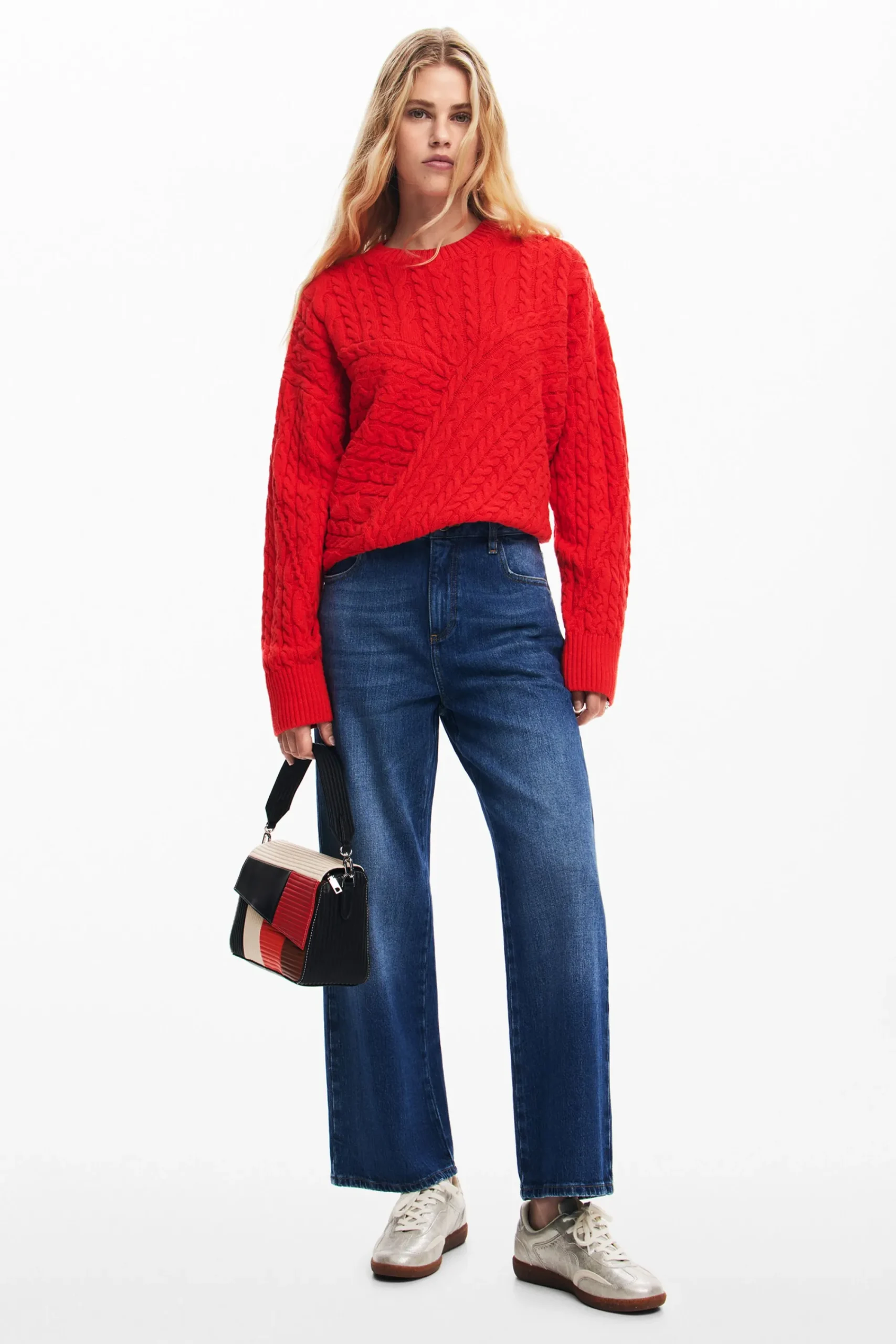 Malas<Desigual Bolso de mão texturas