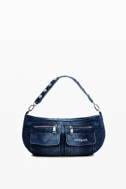 Malas<Desigual Bolso de ombro denim