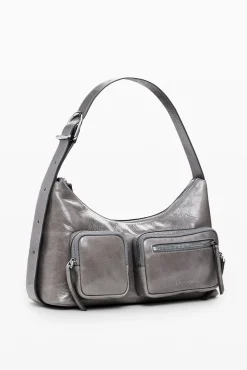 Malas|Bolsas De Couro<Desigual Bolso de pele com bolsos