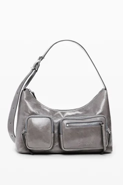 Malas|Bolsas De Couro<Desigual Bolso de pele com bolsos