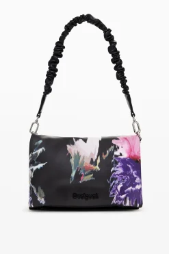 Malas|Malas A Tiracolo<Desigual Bolso efeito pele