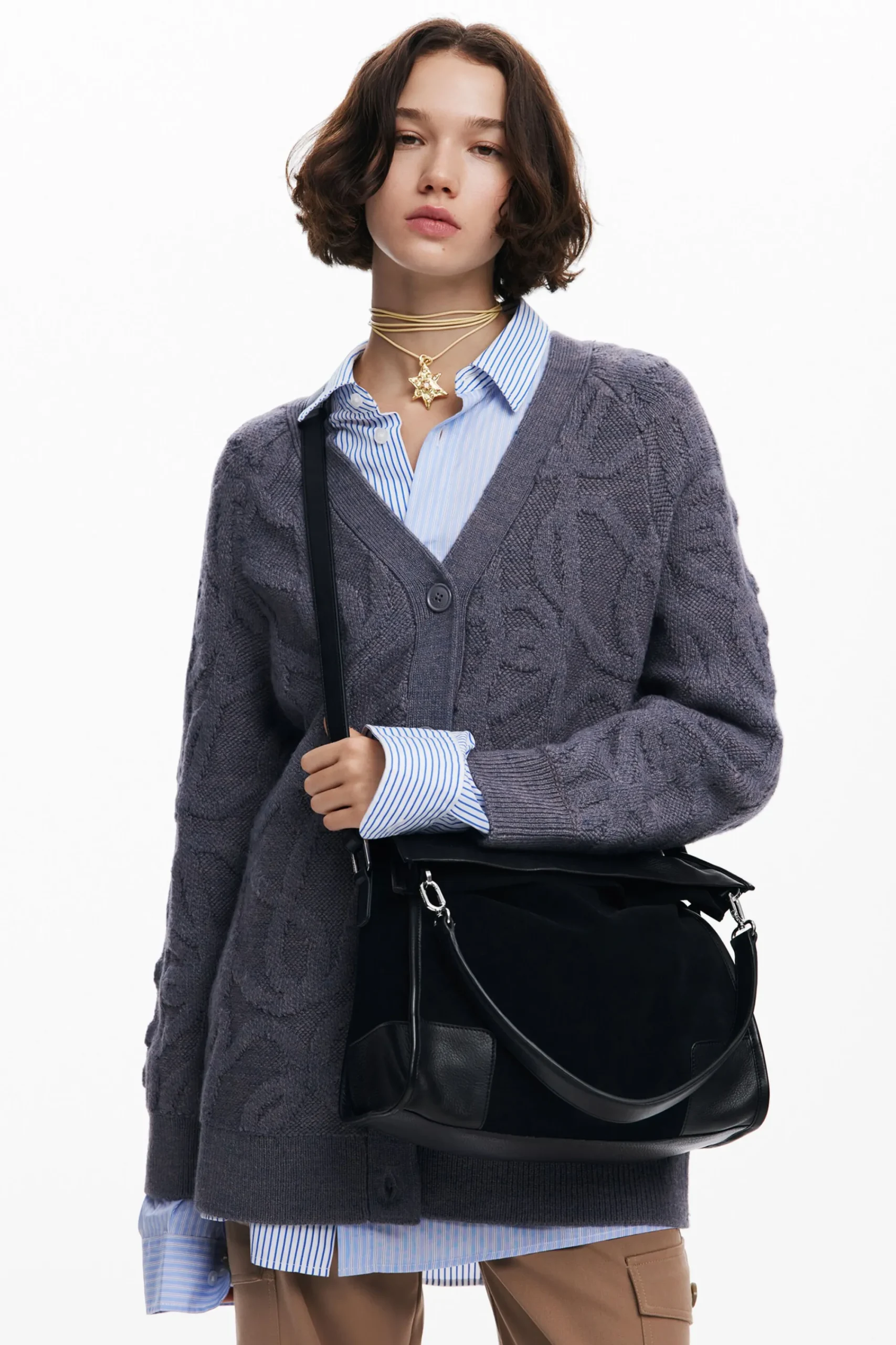 Malas|Bolsas De Couro<Desigual Bolso M couro