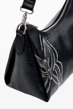 Malas|Malas De Mão<Desigual Bolso M gravado borboleta