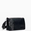 Malas|Malas A Tiracolo<Desigual Bolso S gravado borboleta