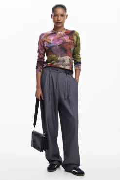 Malas|Malas A Tiracolo<Desigual Bolso S gravado borboleta