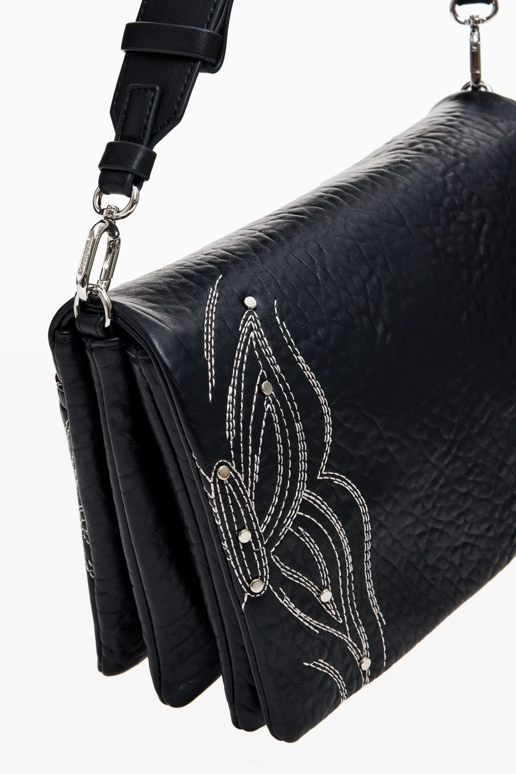 Malas|Malas A Tiracolo<Desigual Bolso S gravado borboleta