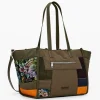Malas<Desigual Bolso shopper com patch