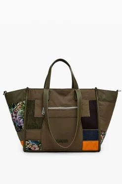 Malas<Desigual Bolso shopper com patch