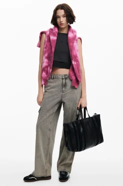 Malas|Bolsas De Couro<Desigual Bolso shopper de couro