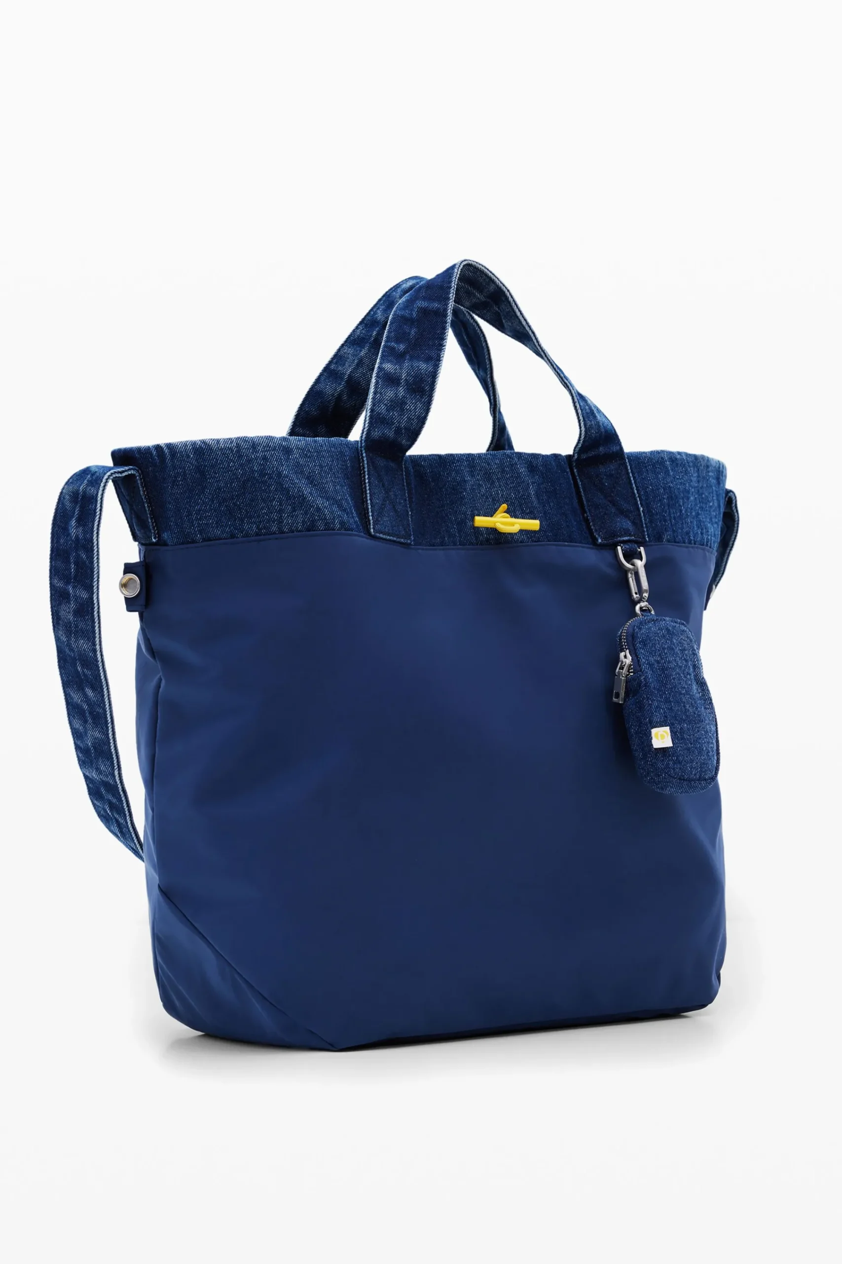 Malas|Malas Shopper<Desigual Bolso shopper L reversível em denim