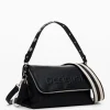 Malas<Desigual Bolso tiracolo M Half Logo