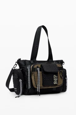 Malas<Desigual Bolso Voyager bowling XL multiposição