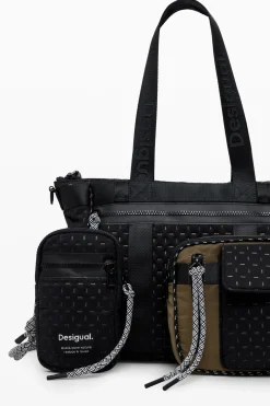 Malas<Desigual Bolso Voyager bowling XL multiposição