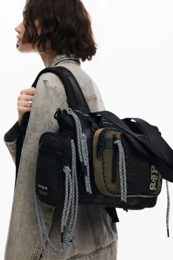 Malas<Desigual Bolso Voyager bowling XL multiposição