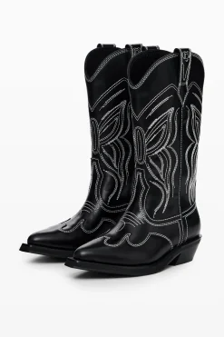 Sapatos<Desigual Bota de cowboy