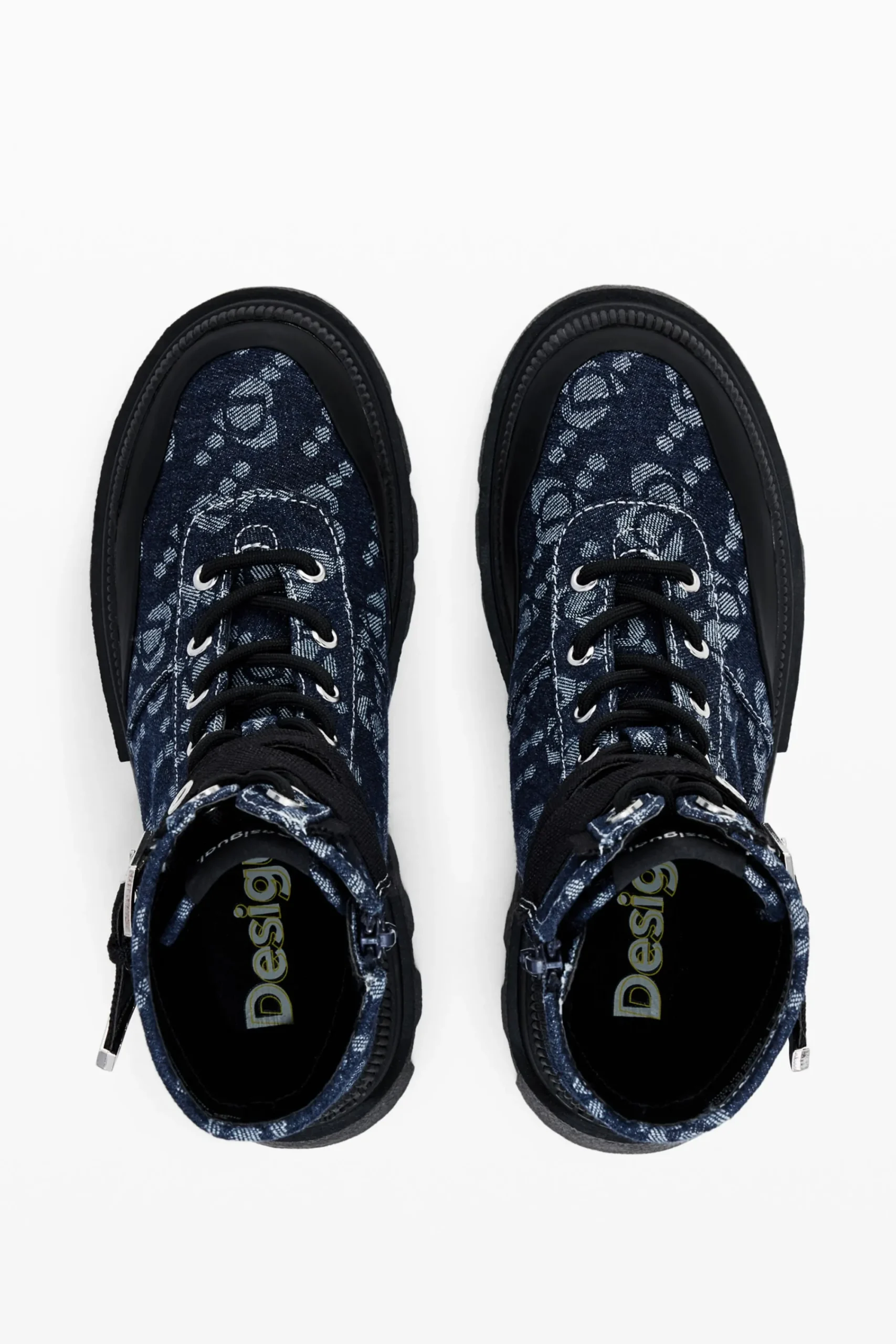 Sapatos<Desigual Bota de denim trucker
