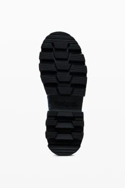 Sapatos<Desigual Bota de denim trucker