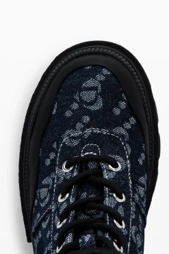 Sapatos<Desigual Bota de denim trucker