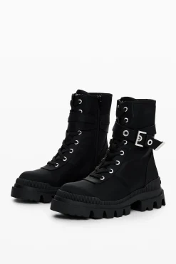 Sapatos<Desigual Bota militar