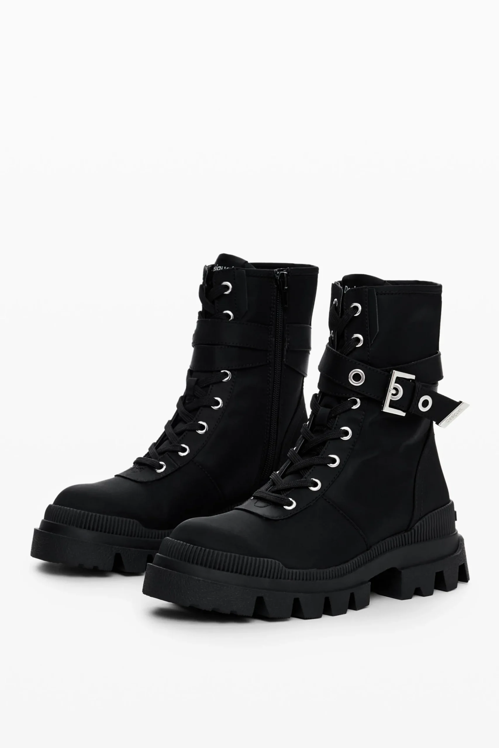 Sapatos<Desigual Bota militar