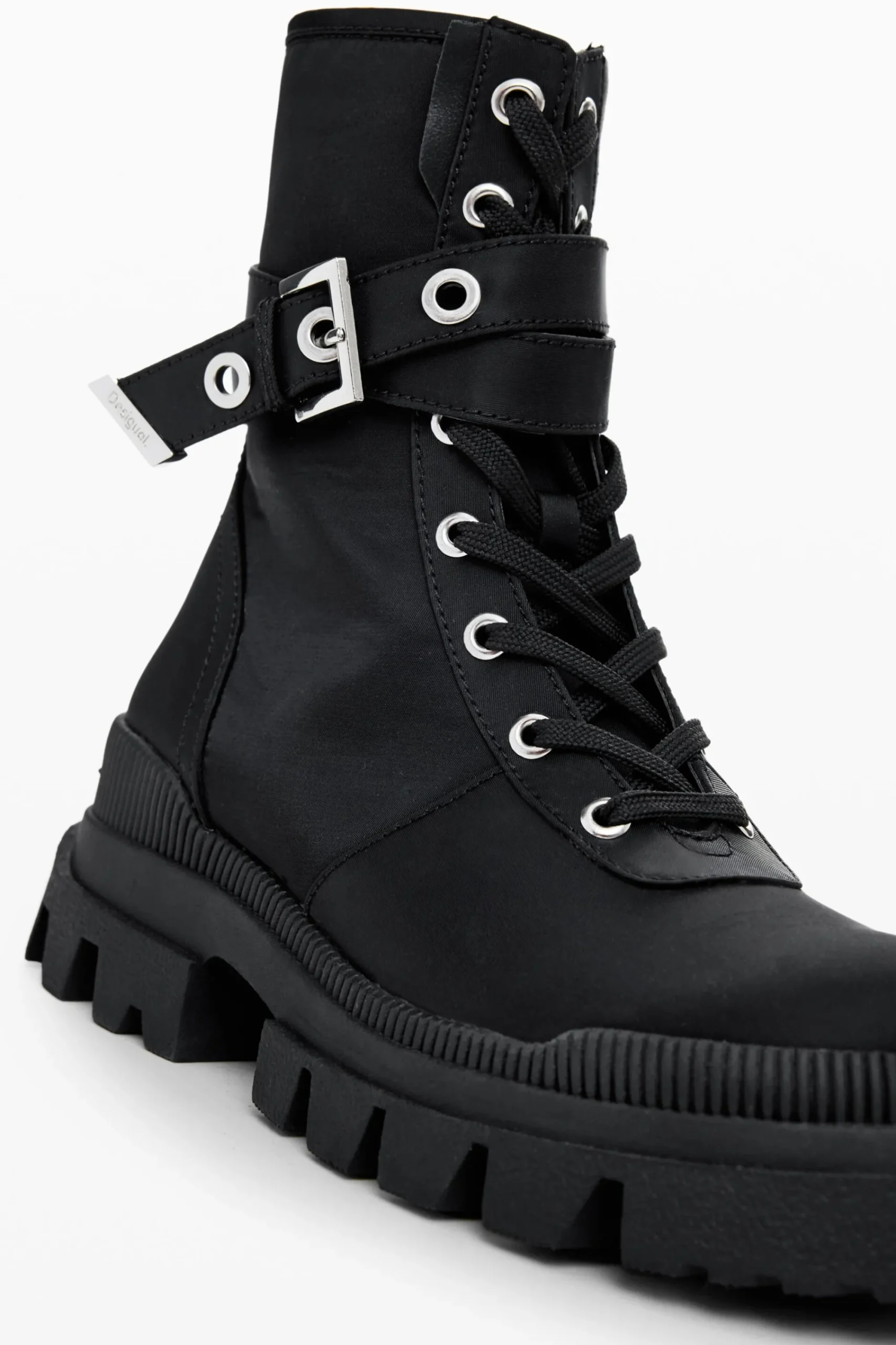 Sapatos<Desigual Bota militar