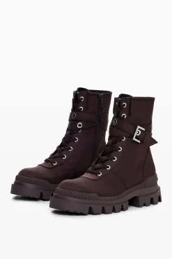 Sapatos<Desigual Bota militar