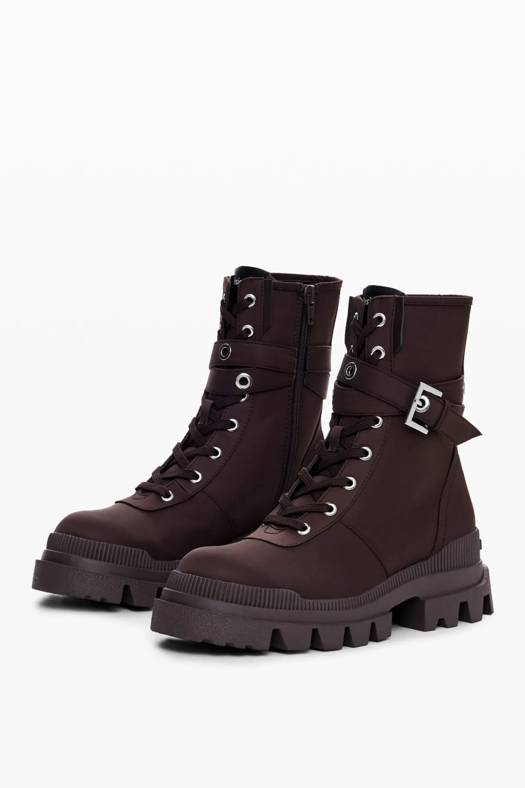 Sapatos<Desigual Bota militar