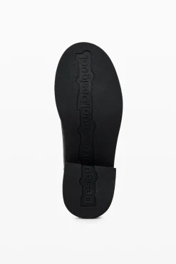 Sapatos<Desigual Botim efeito pele