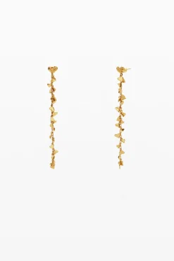Joalharia<Desigual Brincos cascata banho de ouro Zalio