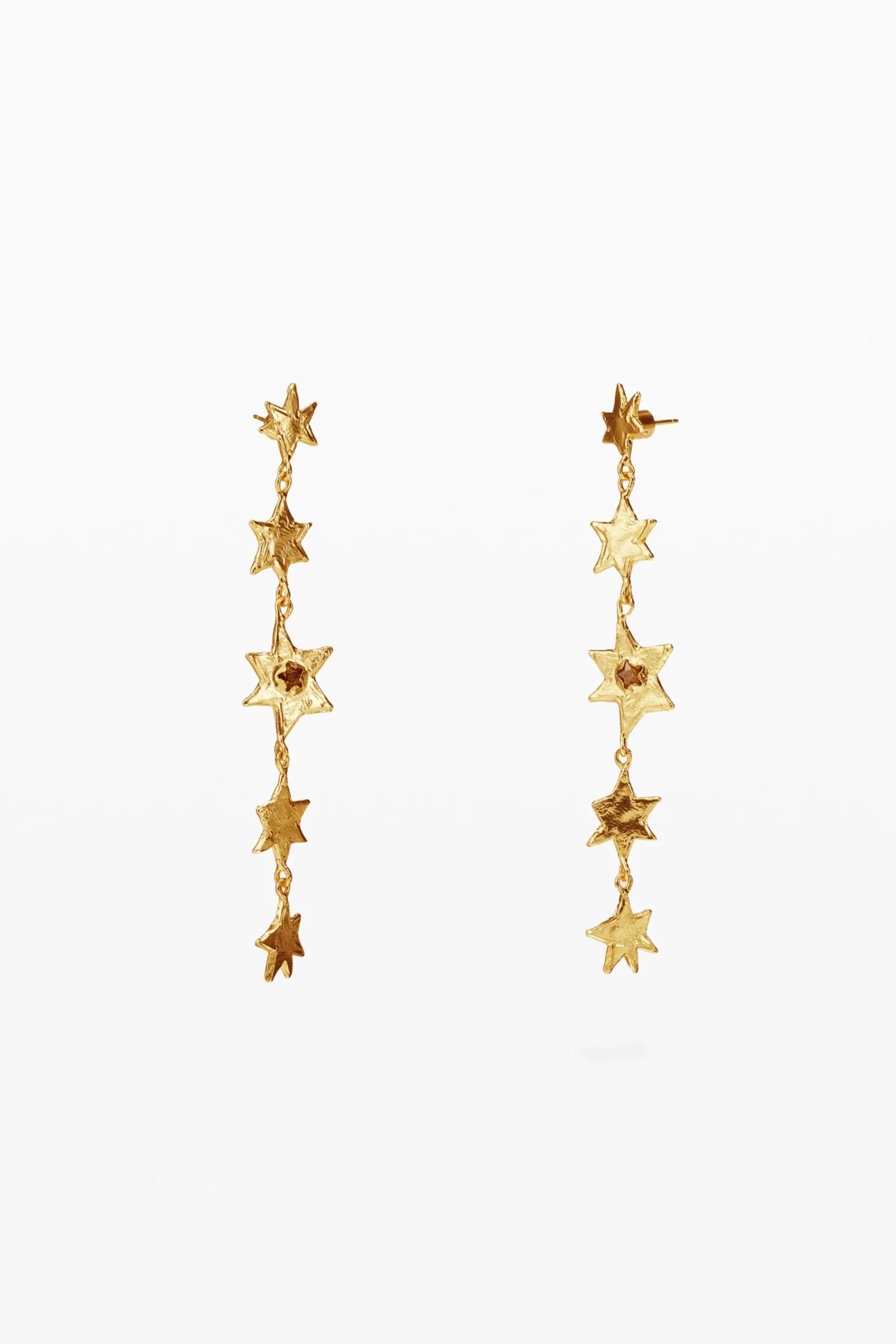 Joalharia<Desigual Brincos em cascata de estrelas Zalio