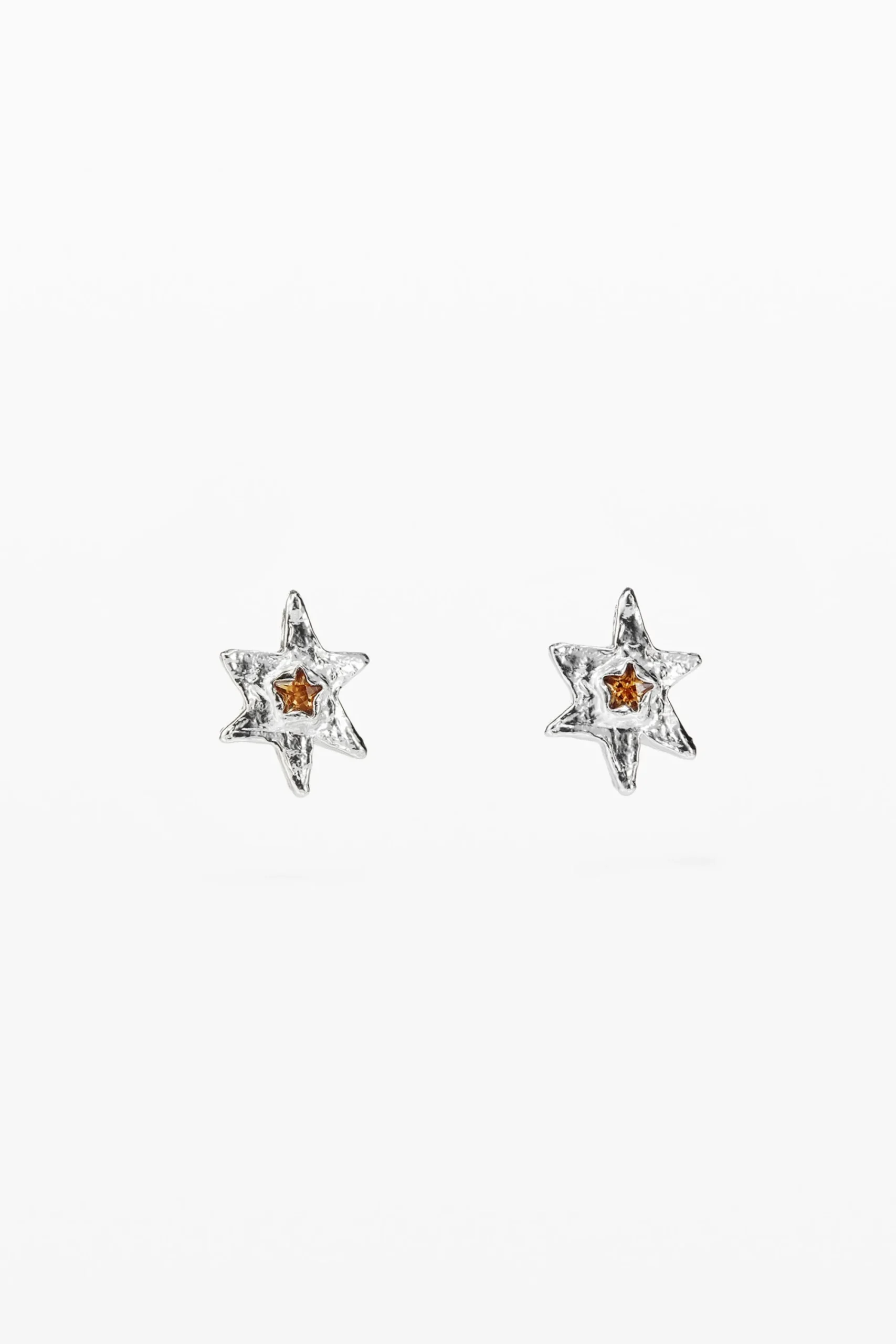 Joalharia<Desigual Brincos estrela banho de prata Zalio