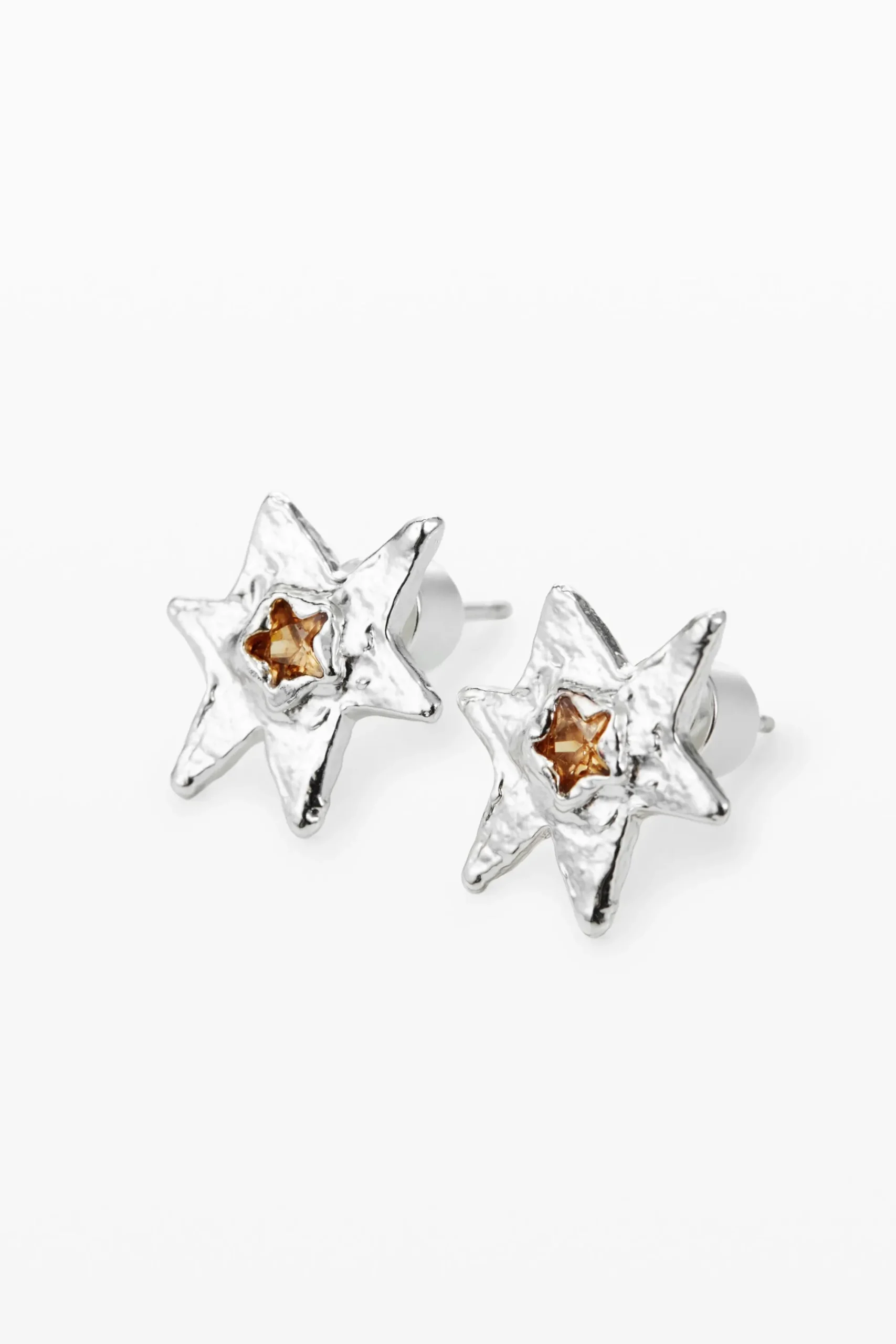 Joalharia<Desigual Brincos estrela banho de prata Zalio