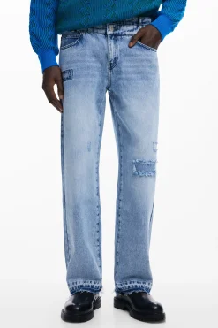 Jeans E Calças<Desigual Calça de cintura dupla