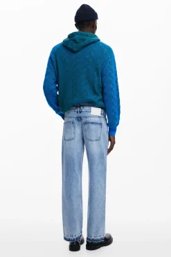 Jeans E Calças<Desigual Calça de cintura dupla