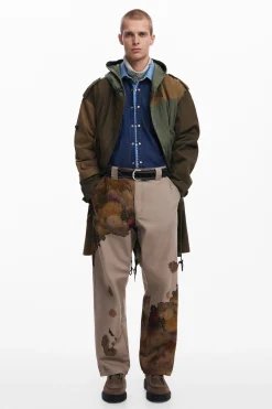 Jeans E Calças<Desigual Calça estampada de flores