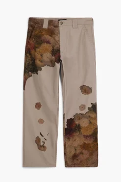 Jeans E Calças<Desigual Calça estampada de flores