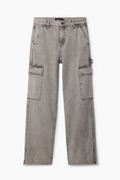 Calças|Jeans<Desigual Calça jeans cargo