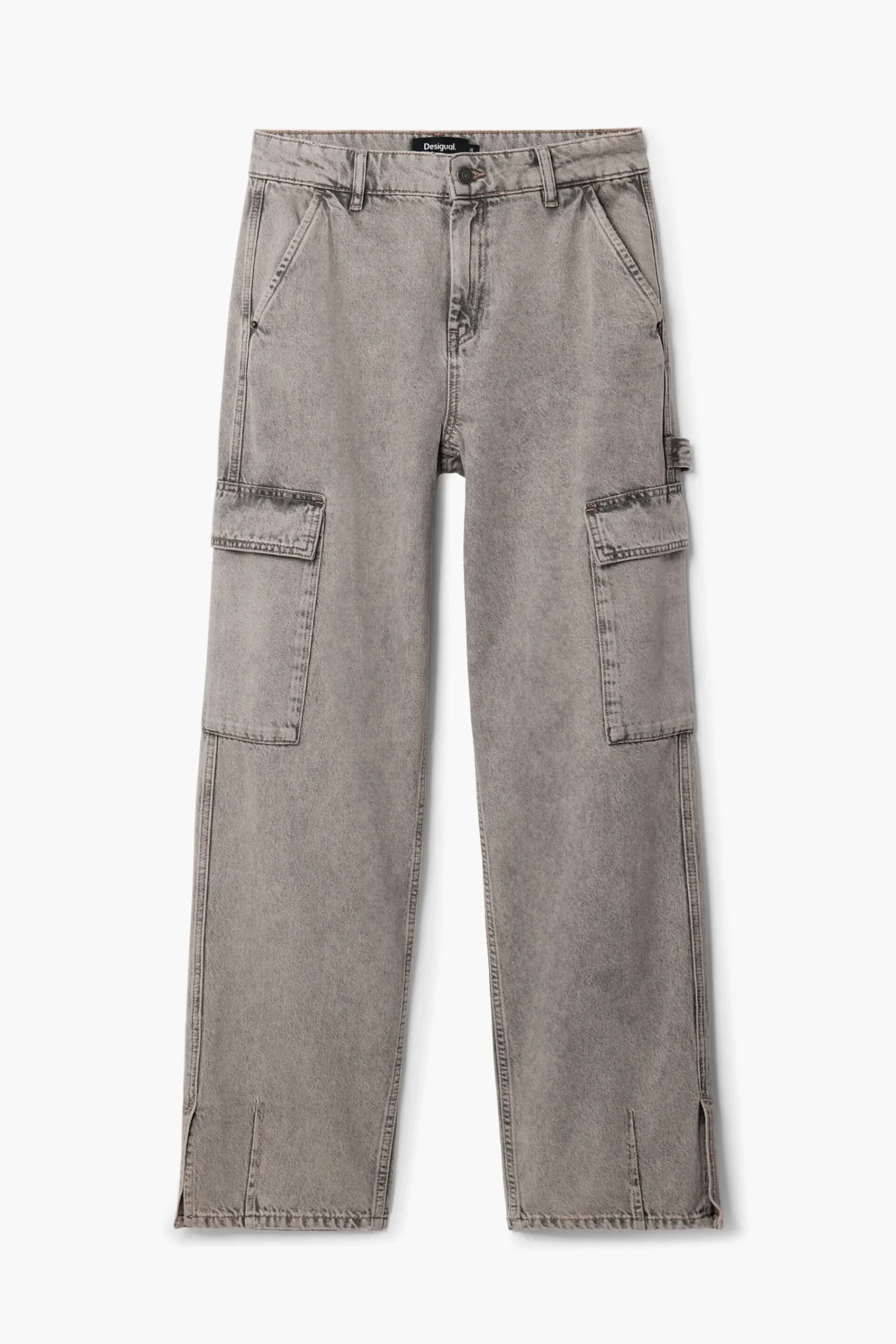 Calças|Jeans<Desigual Calça jeans cargo