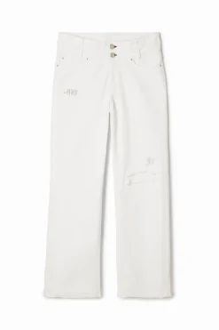 Jeans E Calças<Desigual Calça jeans longa