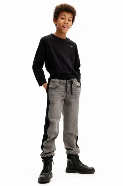 Calças E Jeans<Desigual Calça jogger combinada