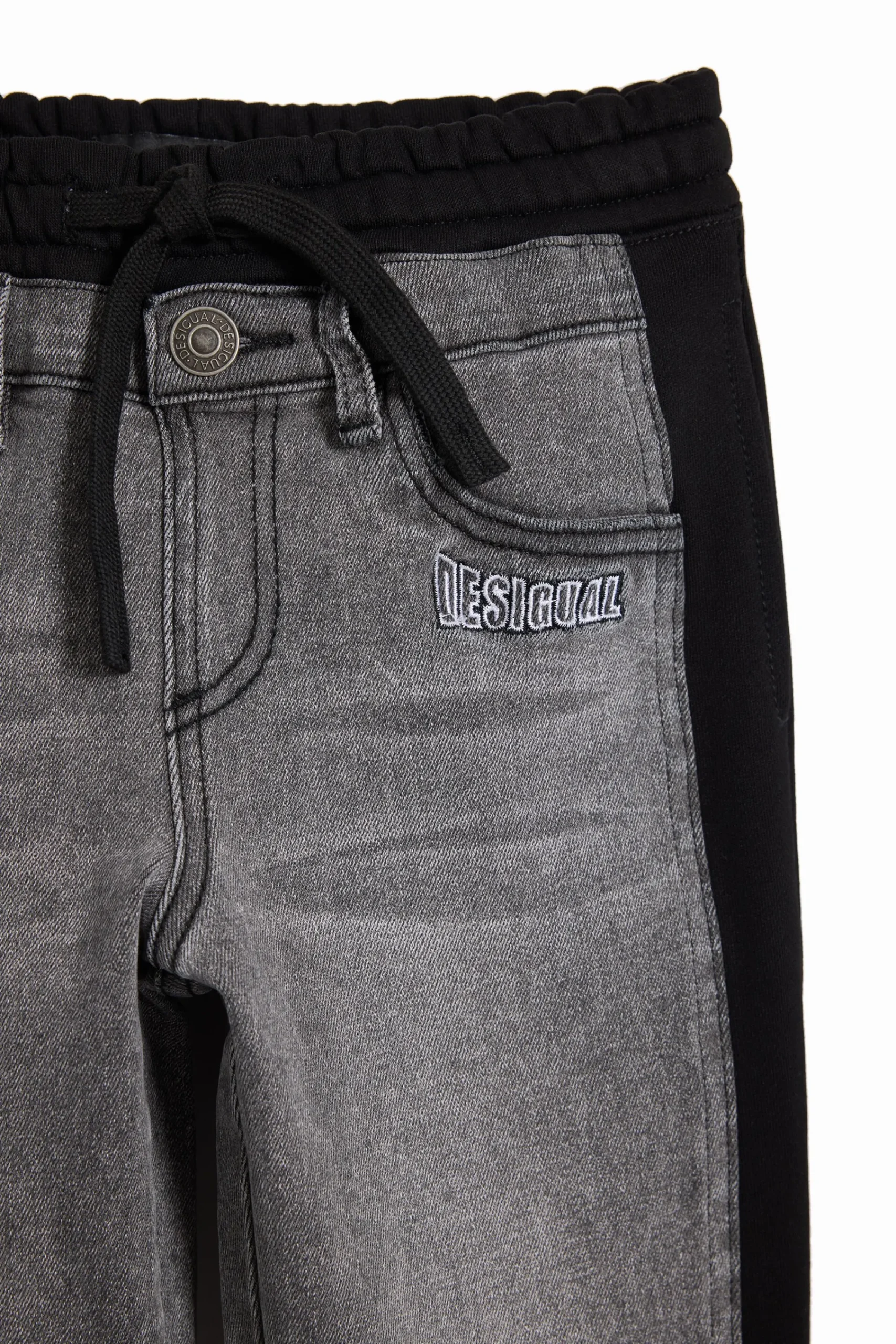 Calças E Jeans<Desigual Calça jogger combinada