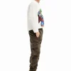 Calças E Jeans<Desigual Calça jogger longa com bolsos cargo