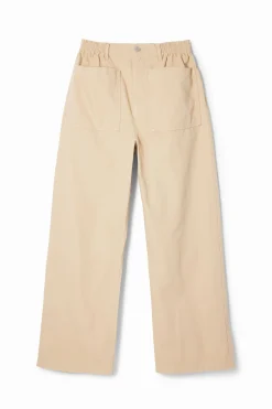 Jeans E Calças<Desigual Calça longa com bolsos