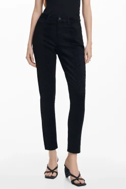 Calças<Desigual Calça slim denim
