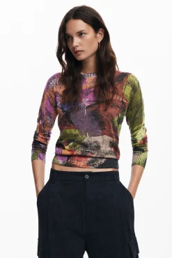Calças<Desigual Calças cargo estampadas M. Christian Lacroix