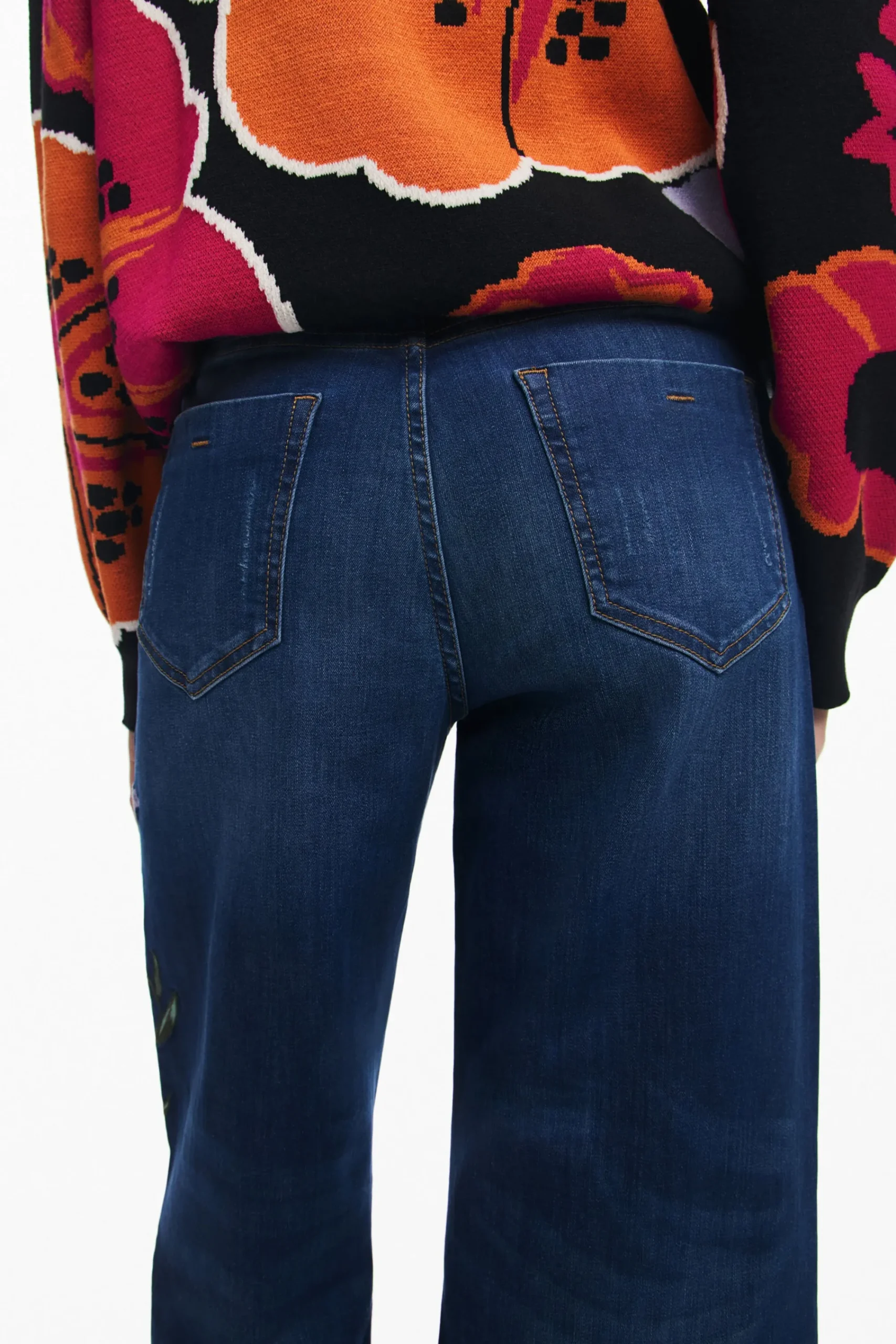 Jeans|Calças<Desigual Calças culotte de denim